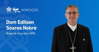 Papa Leão XIV nomeia dom Edilson Soares Nobre como bispo da diocese de Guarabira (PB)